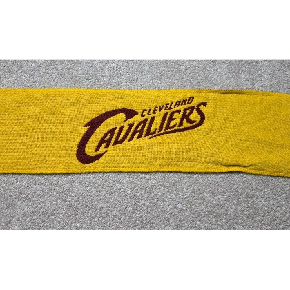 NBA Cleveland Cavaliers Reversable Big‎ Logo Scarf App. 66" Long FOREVER COL.